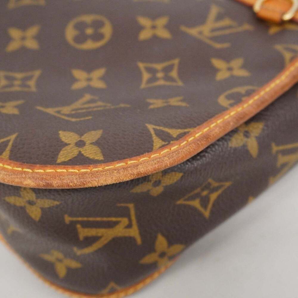 LOUIS VUITTON Brown Monogram Shoulder Bag - Picture 12 of 16